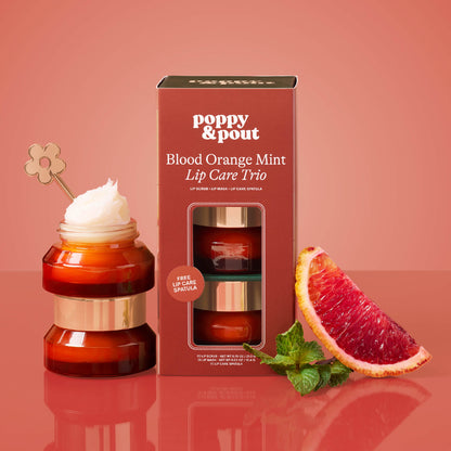 Lip Care Trio, Blood Orange Mint