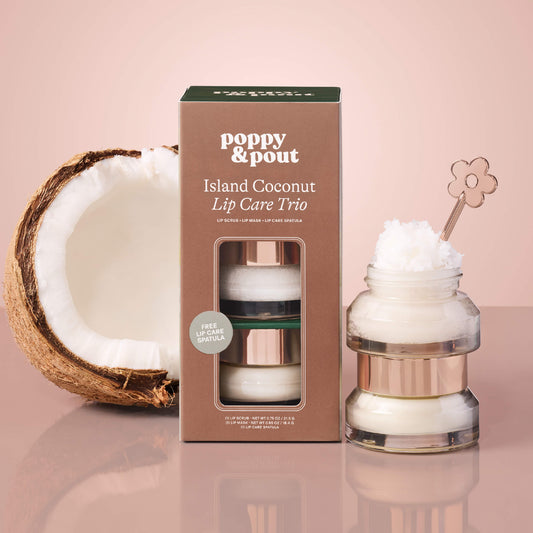 Lip Care Trio, Island Coconut