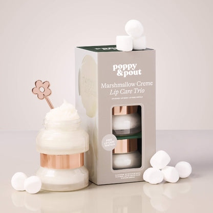 Lip Care Trio, Marshmallow Creme