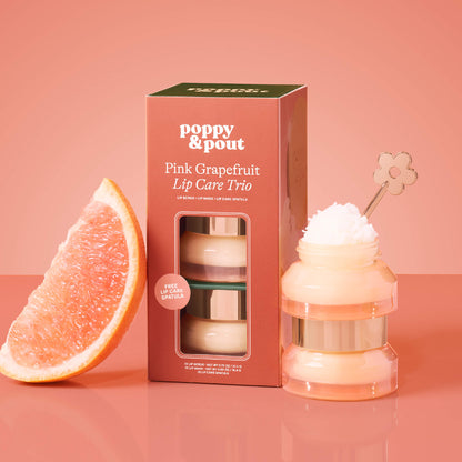 Lip Care Trio, Pink Grapefruit