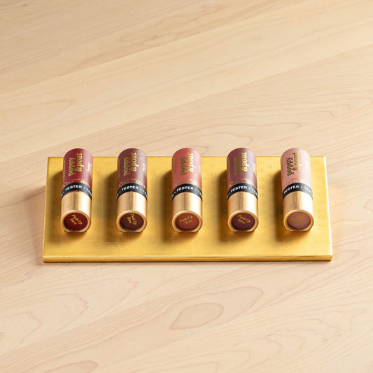 Tester Display, Fits 20-Tube Tray, Gold