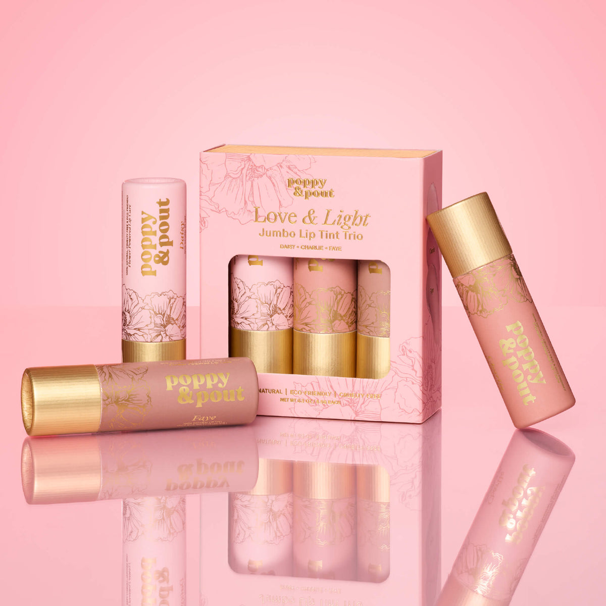 Gift Set, Lip Tint Trio, Love & Light