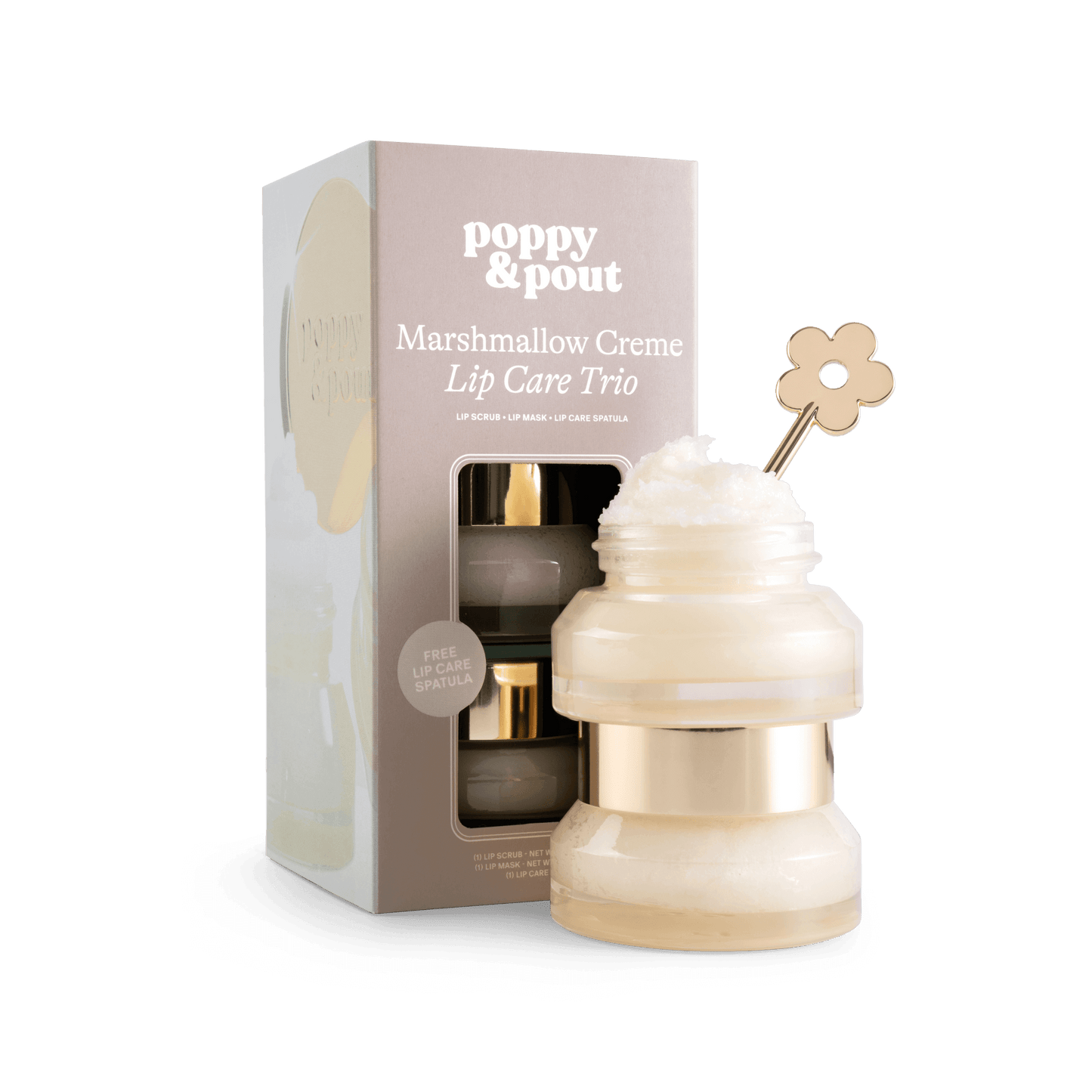 Lip Care Trio, Marshmallow Creme