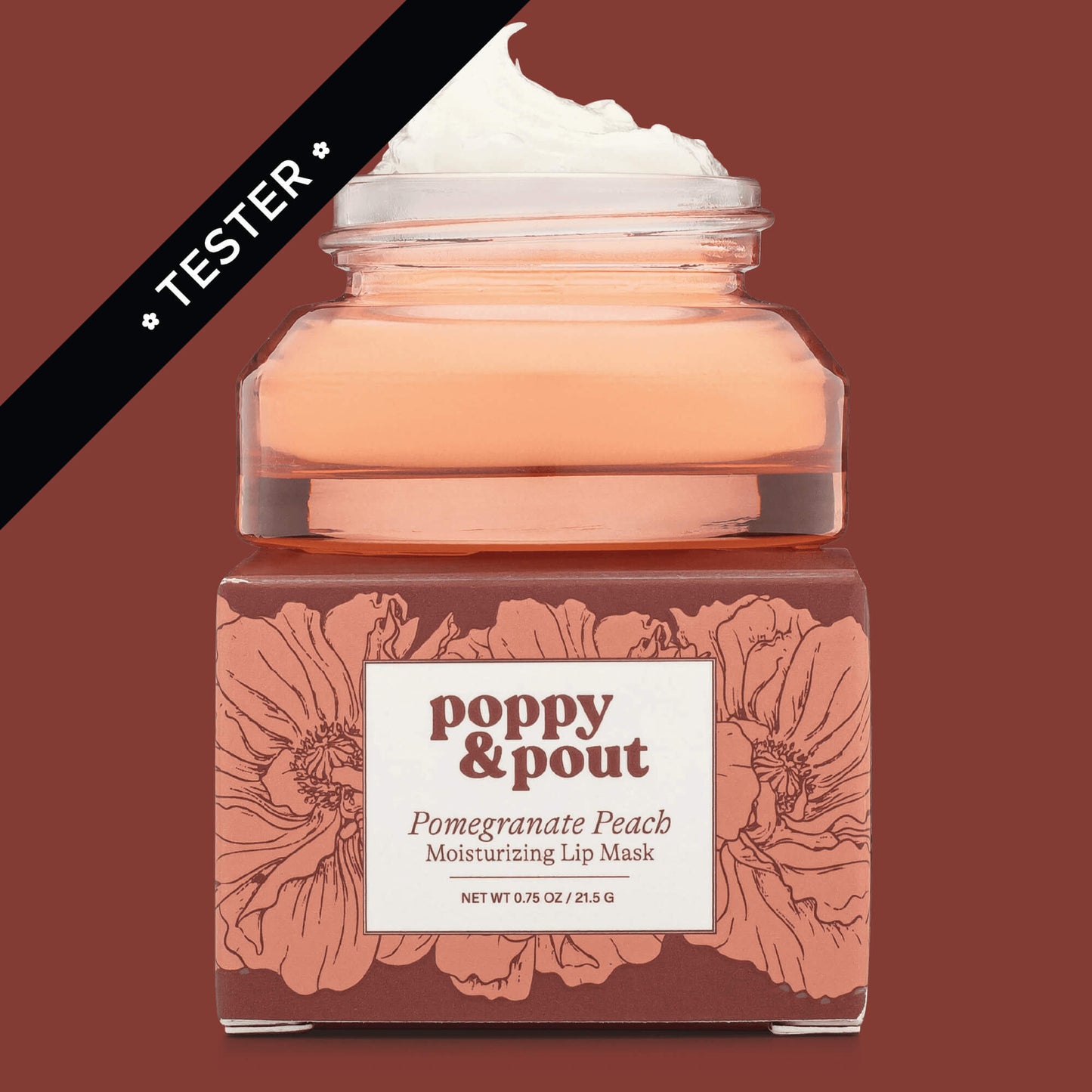 Tester, Lip Mask, Pomegranate Peach