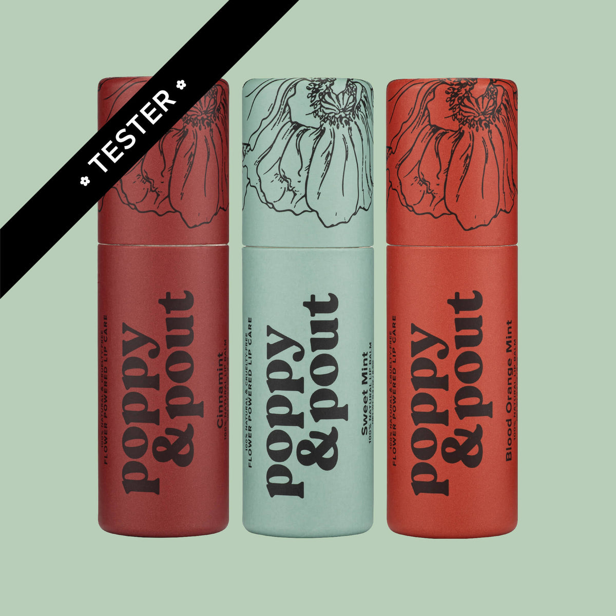 Tester, Gift Set, Lip Balm Trio, Mint to Be