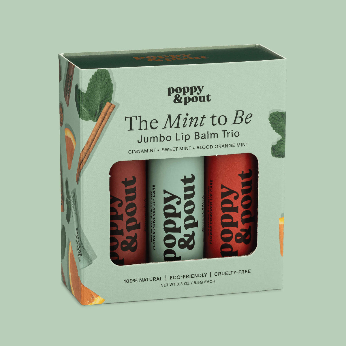 Gift Set, Lip Balm Trio, Mint to Be