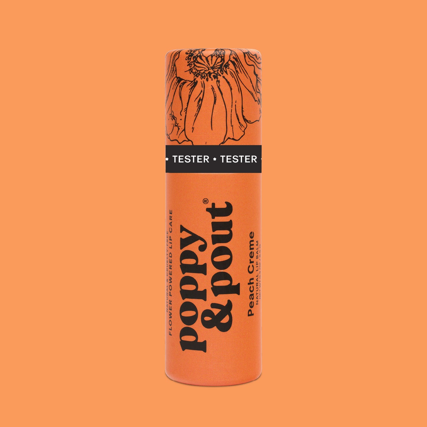 Tester, Lip Balm, Peach Creme