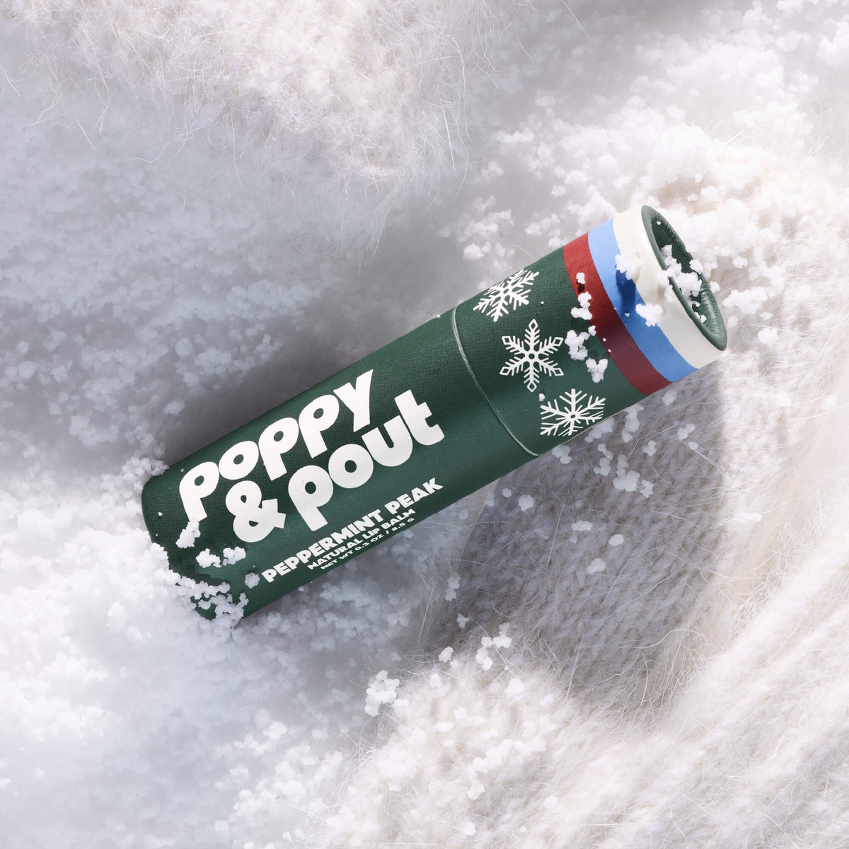 Lip Balm, Retro Ski, Peppermint Peak, Limited Edition