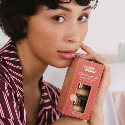 Lip Care Trio, Pink Grapefruit