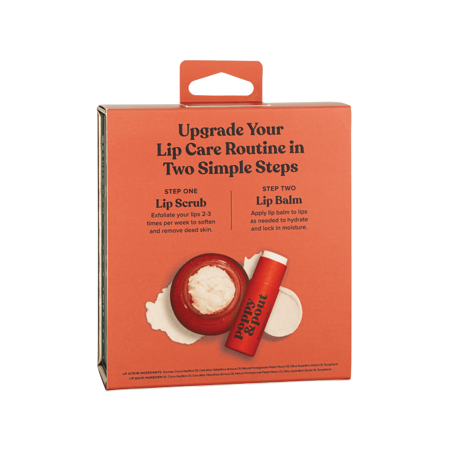 Lip Care Duo, Pomegranate Peach