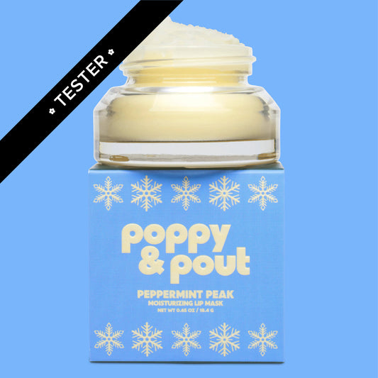 Tester, Limited Edition, Lip Mask, Retro Ski, Peppermint Peak