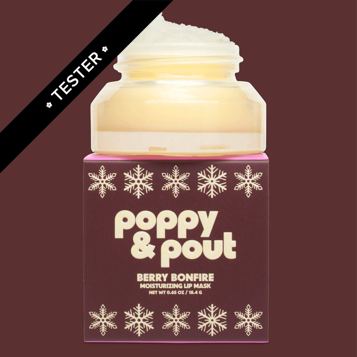 Tester, Lip Mask, Retro Ski, Berry Bonfire, Limited Edition