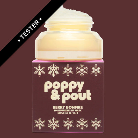 Tester, Lip Mask, Retro Ski, Berry Bonfire, Limited Edition