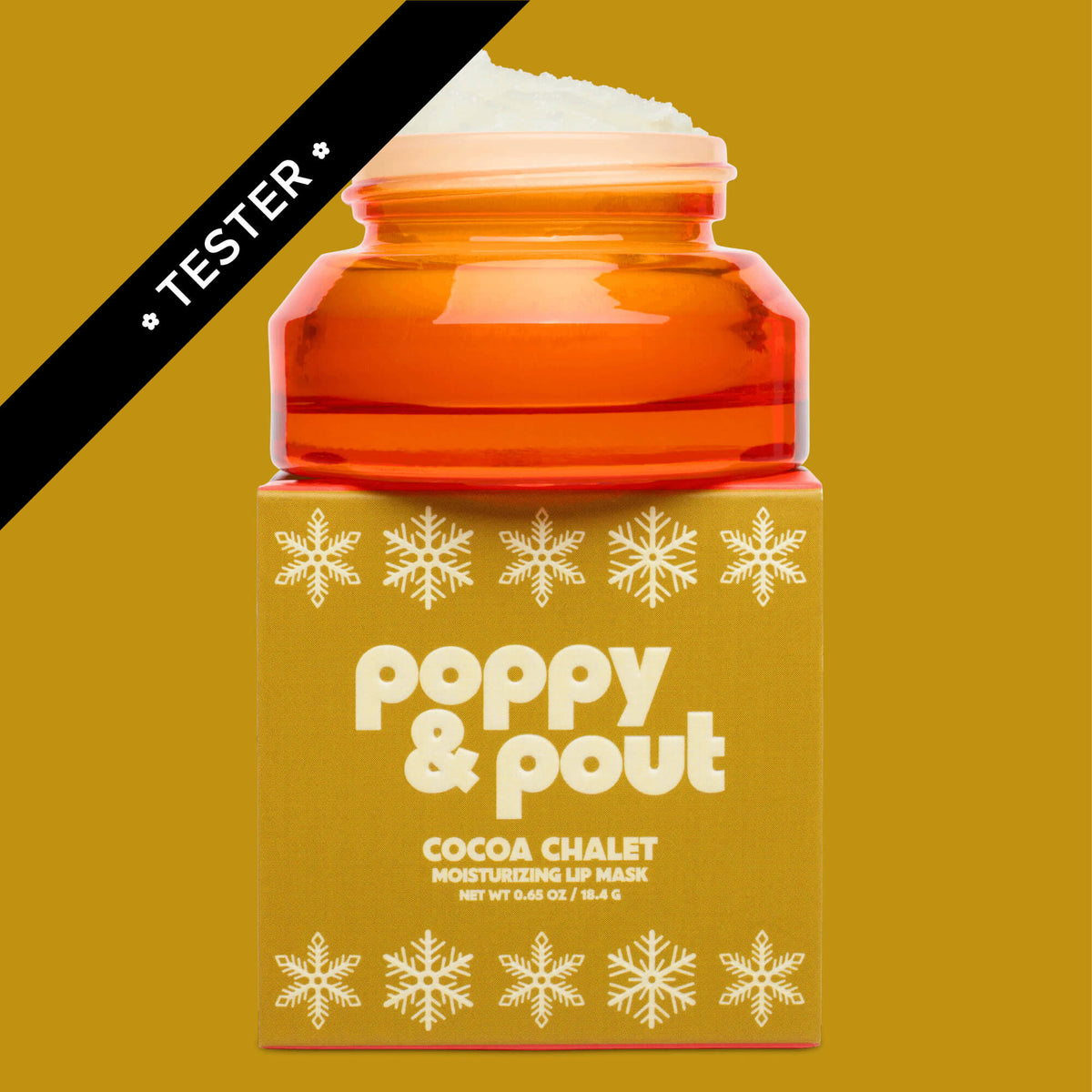 Tester, Lip Mask, Retro Ski, Cocoa Chalet, Limited Edition