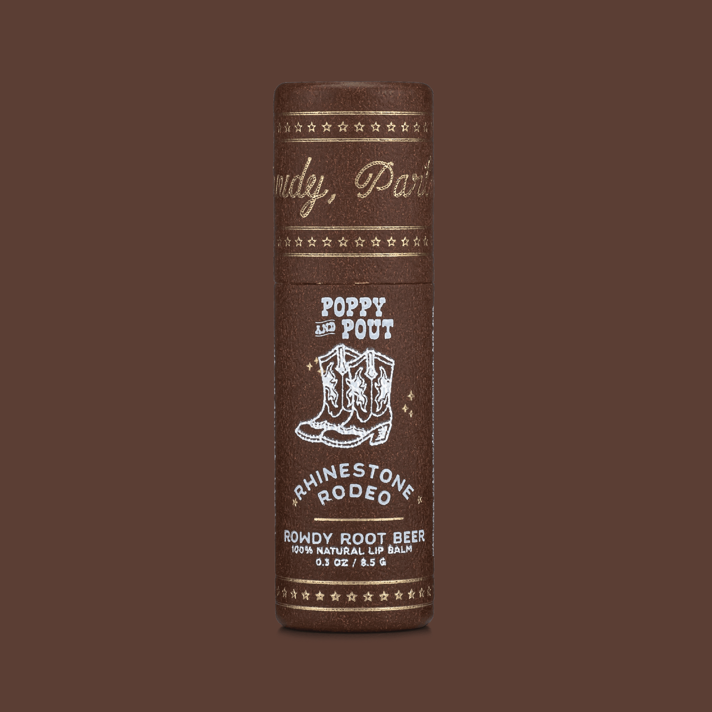 Lip Balm, Rhinestone Rodeo, Rowdy Rootbeer