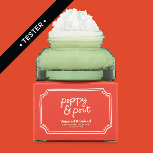 Tester, Limited Edition, Lip Scrub, Holiday, Sugared & Spiced