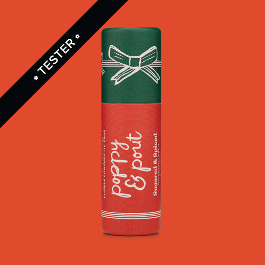 Tester, Limited Edition, Lip Balm, Holiday, Sugared & Spiced