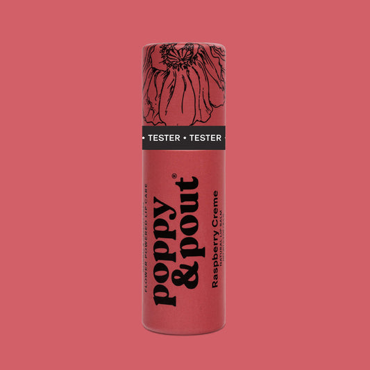 Tester, Lip Balm, Raspberry Creme