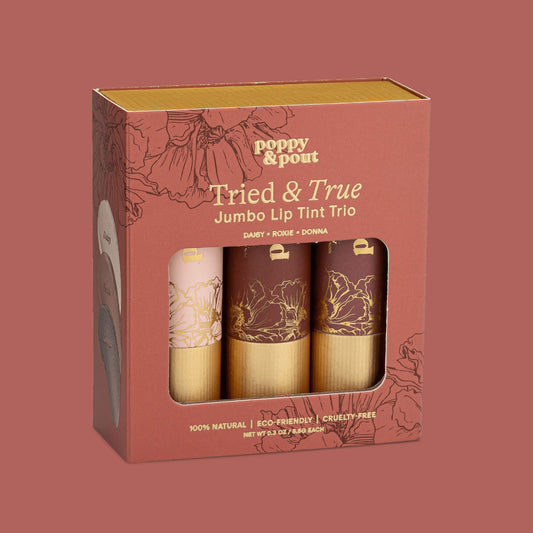 Gift Set, Lip Tint Trio, Tried & True
