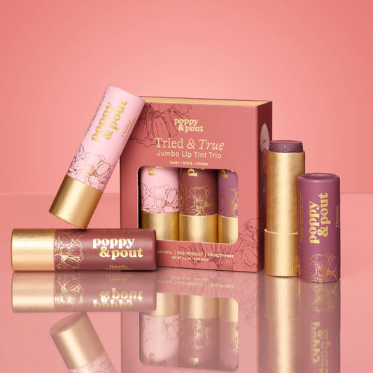 Gift Set, Lip Tint Trio, Tried & True
