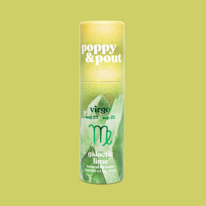 Lip Balm, Zodiac, Virgo Galactic Lime