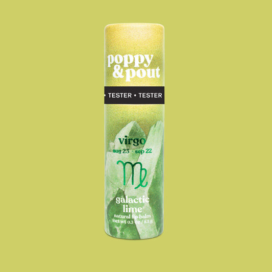 Tester, Lip Balm, Zodiac, Virgo Galactic Lime