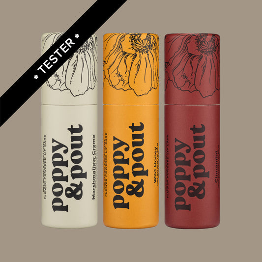 Tester, Gift Set, Lip Balm Trio, Warm and Toasty