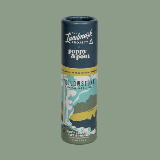 The Landmark Project, Lip Balm, Yellowstone Huckleberry Hot Springs