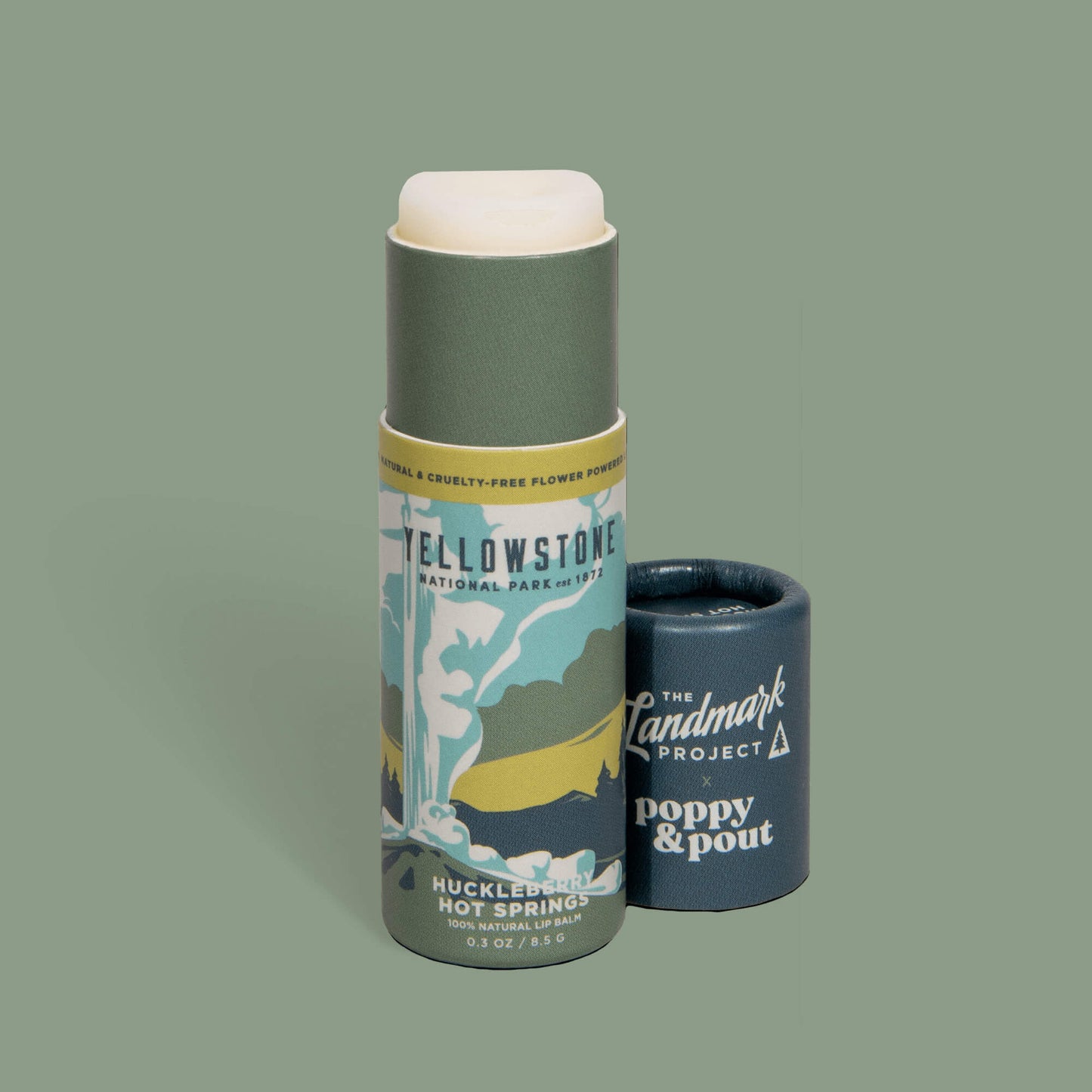 The Landmark Project, Lip Balm, Yellowstone Huckleberry Hot Springs